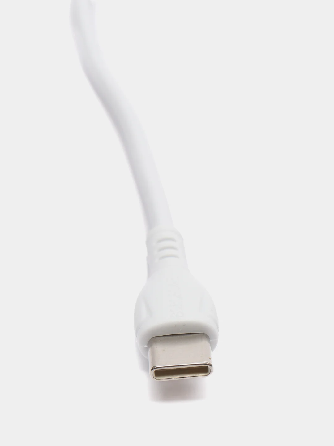 Белый кабель зарядный для iPhone, Borofone BX51, 1 m, Type-C / Lightning