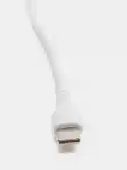 Белый кабель зарядный для iPhone, Borofone BX51, 1 m, Type-C / Lightning