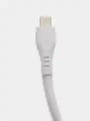Белый кабель зарядный для iPhone, Borofone BX51, 1 m, Type-C / Lightning