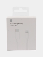 Кабель зарядный для iPhone с быстрой зарядкой, Type-C - Lightning, 1 м, белый