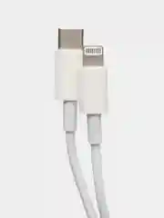 Кабель зарядный для iPhone с быстрой зарядкой, Type-C - Lightning, 1 м, белый