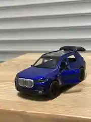 Темно-синий металлическая коллекционная машинка BMW X7