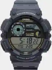 Морской часы наручные электронный Casio Collection WS-1500H / Casio Illuminator AE-1500W