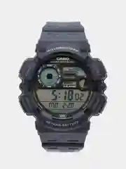 Морской часы наручные электронный Casio Collection WS-1500H / Casio Illuminator AE-1500W