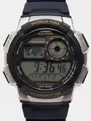 Синий часы наручные электронный Casio Illuminator AE-1000W
