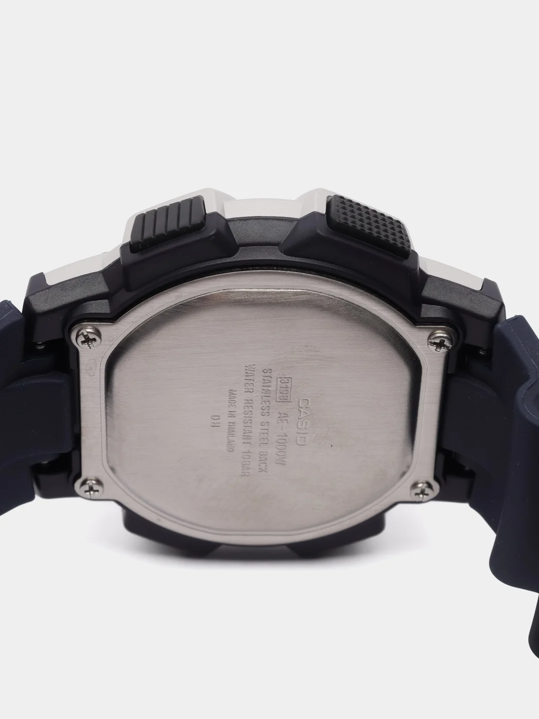 Синий часы наручные электронный Casio Illuminator AE-1000W