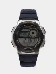 Синий часы наручные электронный Casio Illuminator AE-1000W