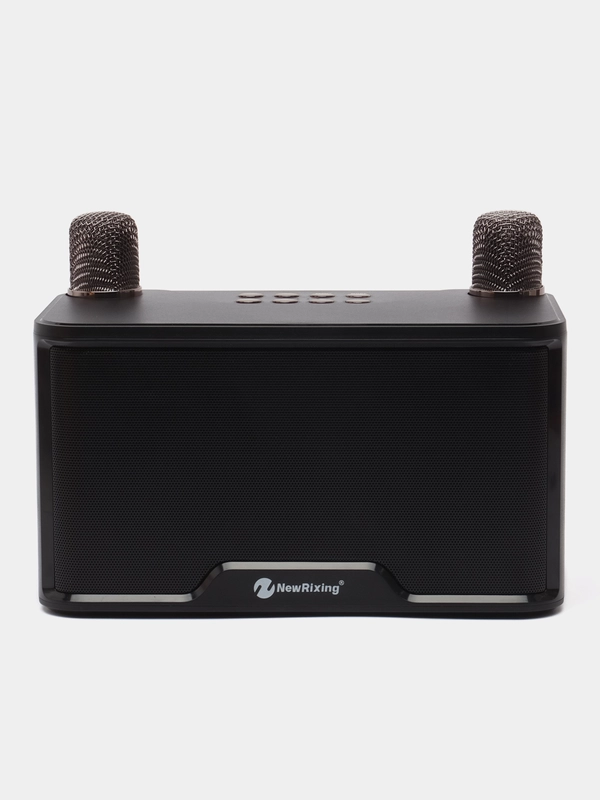 Музыкальная bluetooth колонка, караоке система для дома с микрофонами