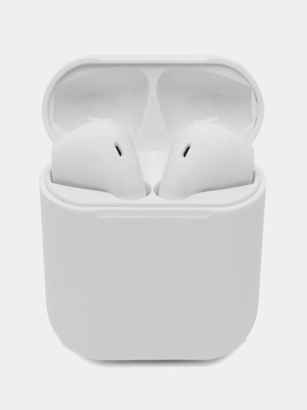 Наушники беспроводные для телефона inpods12, для айфон и андроид с микрофоном, блютуз