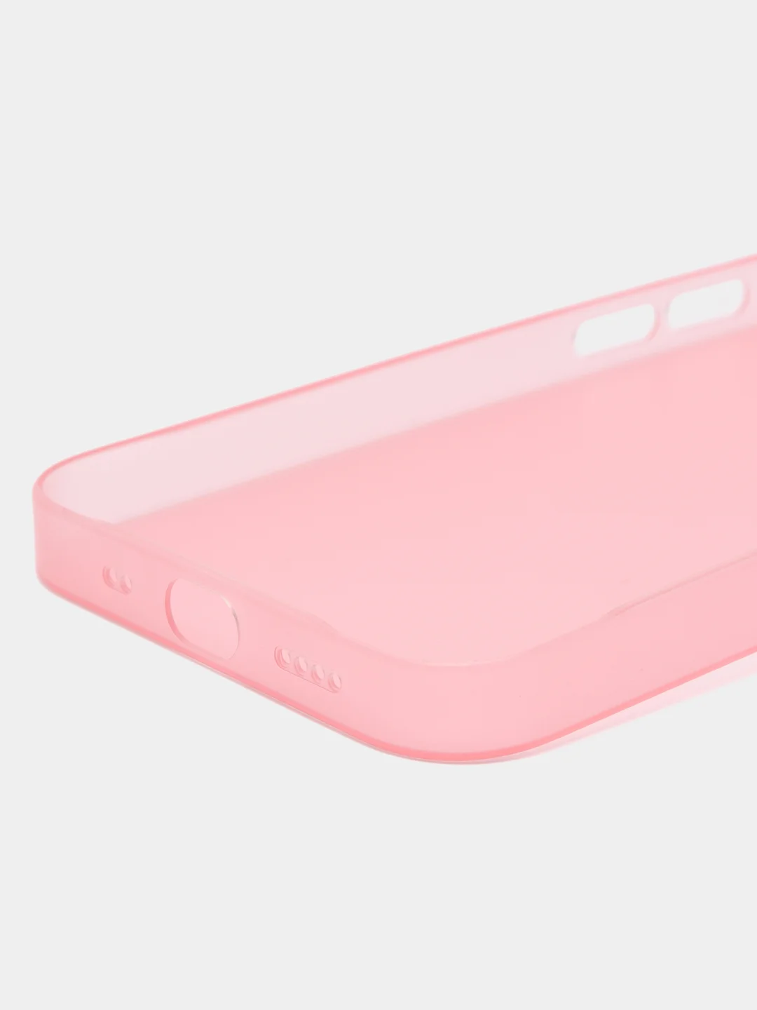 Красный ультратонкий чехол для iPhone 13mini, хрупкий тонкий