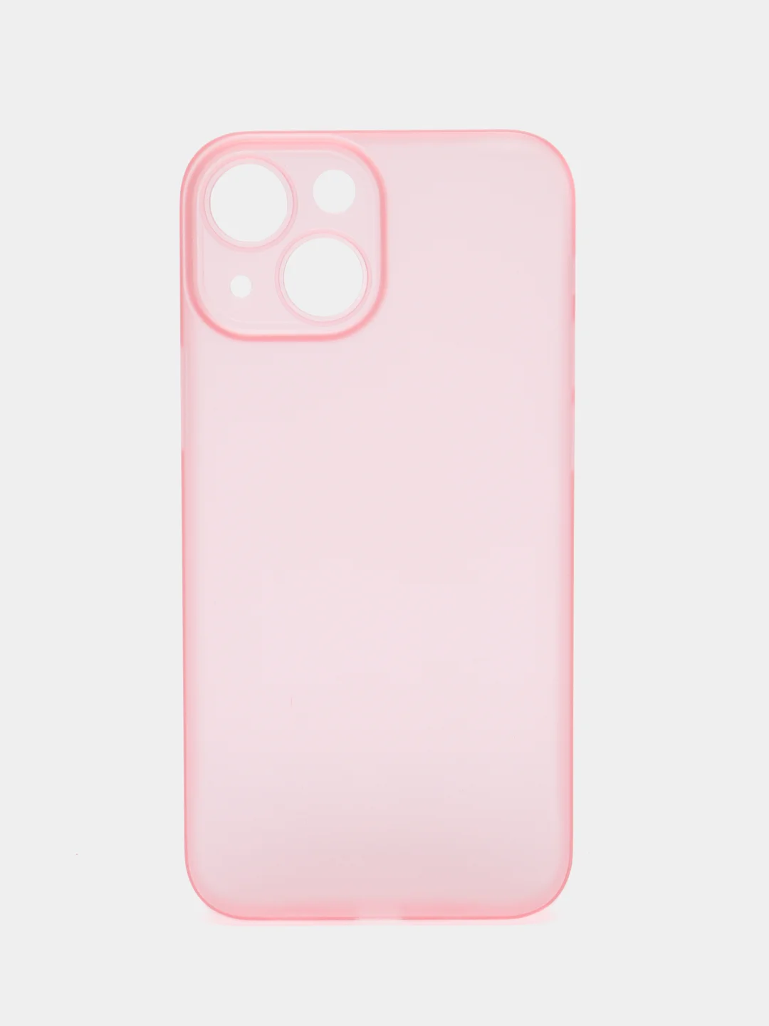 Красный ультратонкий чехол для iPhone 13mini, хрупкий тонкий