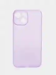 Сиреневый ультратонкий чехол для iPhone 13mini, хрупкий тонкий