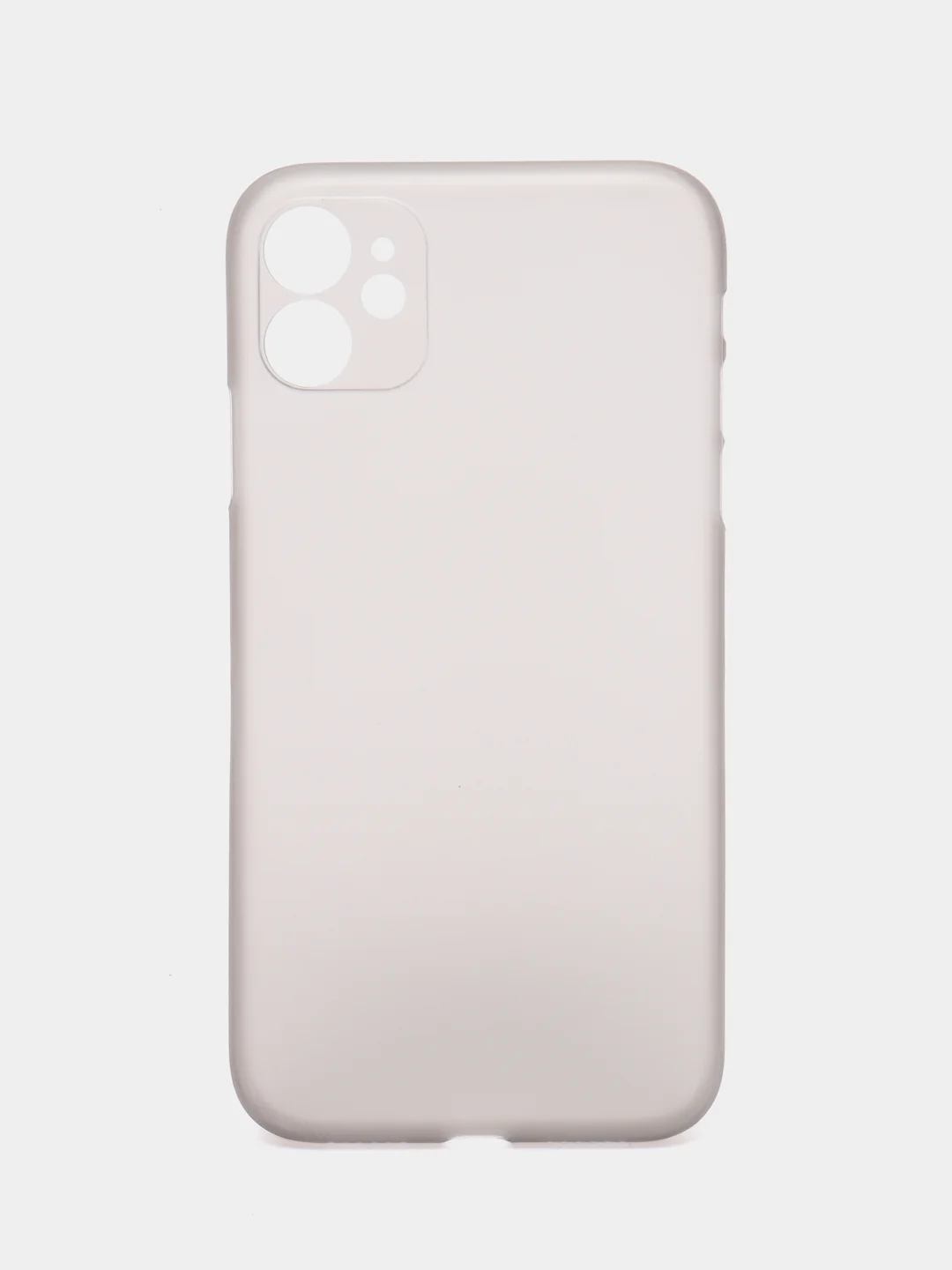 Серый ультратонкий чехол для iPhone 11, хрупкий, тонкий