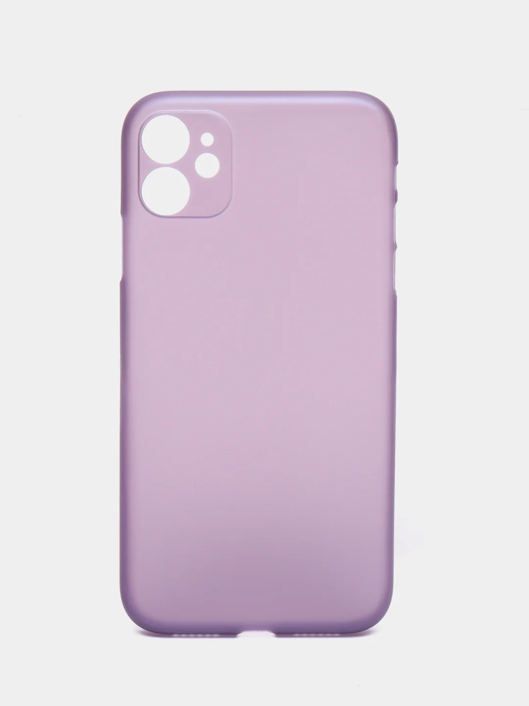 Фиолетовый ультратонкий чехол для iPhone 11, хрупкий, тонкий