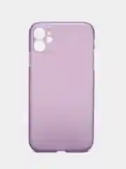 Фиолетовый ультратонкий чехол для iPhone 11, хрупкий, тонкий