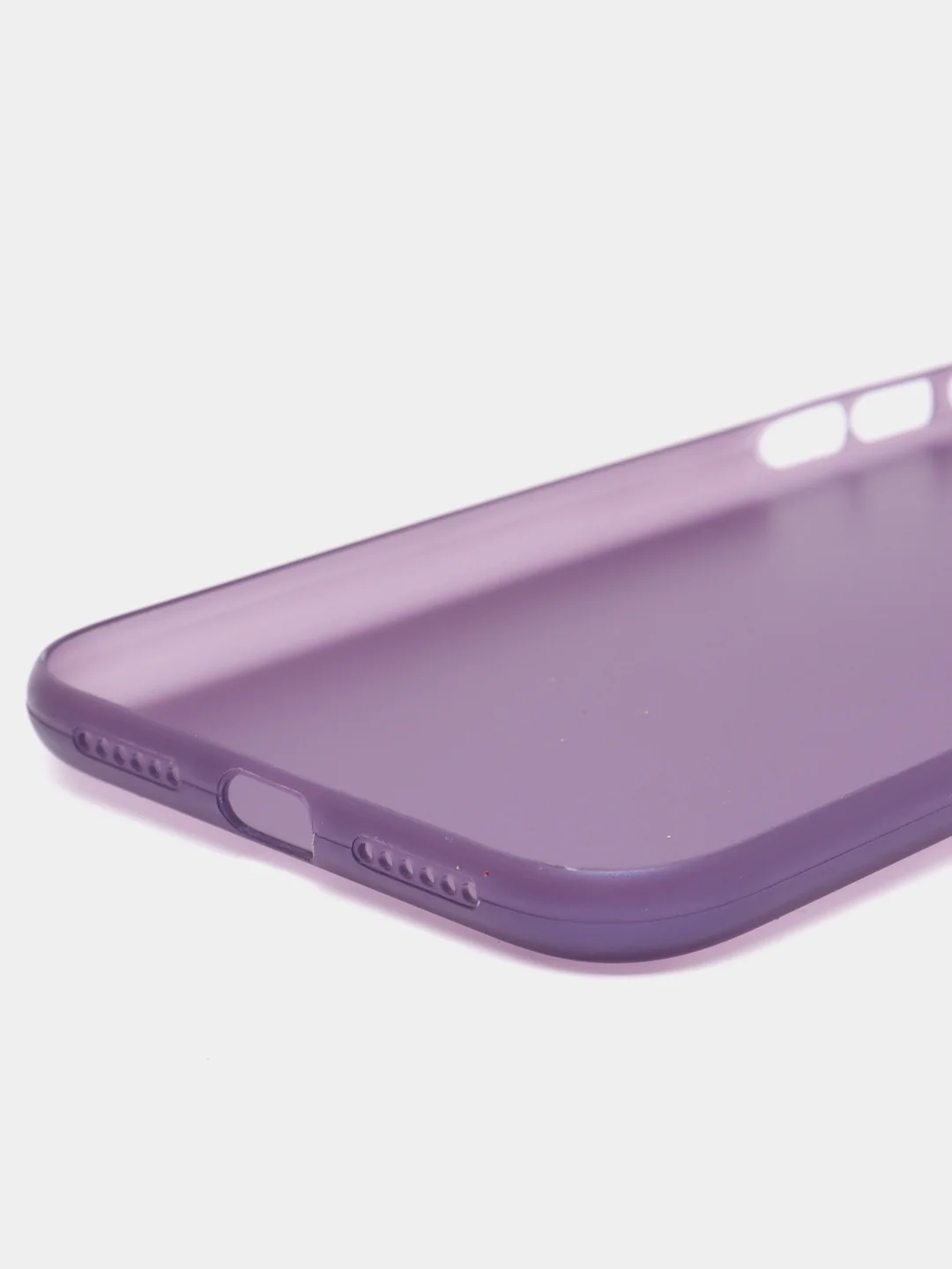 Фиолетовый ультратонкий чехол для iPhone 11, хрупкий, тонкий