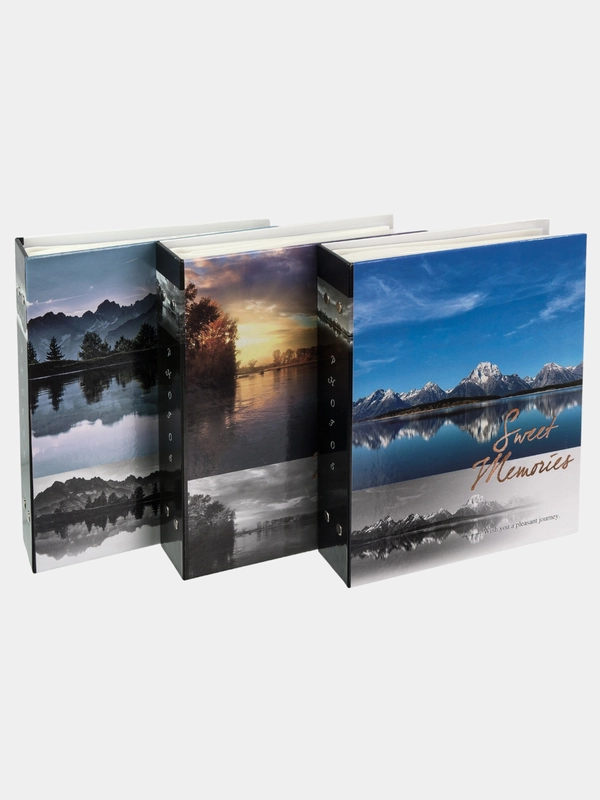 Фотоальбом на 100-200 фотографий 10х15, твёрдая обложка