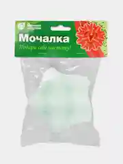 Мочалка "Звезда", из целлюлозы, c массажным слоем, 110 х 110 х 35 мм