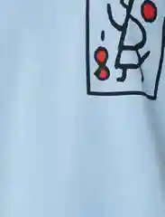 Синий футболка мужская Koton трикотажная