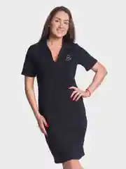 Платье женское котик КП1480П1 чёрный, KLERY