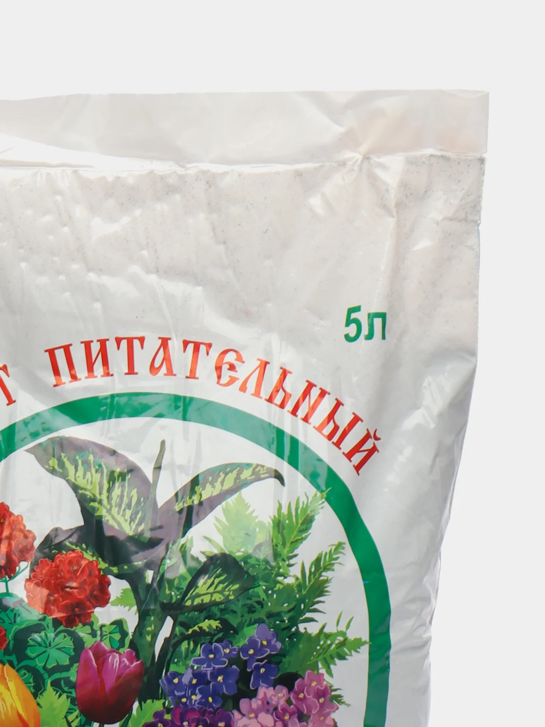 Красный грунт торфонавозный, цветочный, 5 л, 10 л
