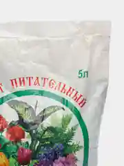 Красный грунт торфонавозный, цветочный, 5 л, 10 л