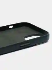 Морской кожаный чехол с MagSafe и анимацией подключения для iPhone 15