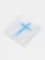 Белый 3d Стикер-наклейка на телефон