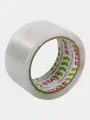 Клейкая лента Staff Classic, упаковочная, прозрачная, 50 мм x 66 м