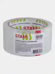 Клейкая лента Staff Classic, упаковочная, прозрачная, 50 мм x 66 м