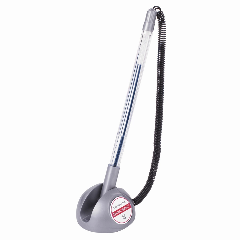 Ручка шариковая Brauberg Counter Pen, настольная, синяя, 0,5 мм