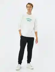Черный брюки мужские Koton спортивные