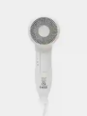 Фен для волос настенный KSITEX F-1800 W, 1800Вт, 2 скорости, белый