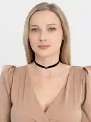 Черный бархатный чокер, мягкий, эстетичный женский/ детский/ подростковый