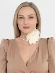 Индиго чокер цветок на шею, украшение на шею сердце, чокер сердце, кулон в форме сердца, подвеска