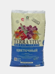 Почвогрунт для цветов "Живая Земля" 5л НПП "Фарт"