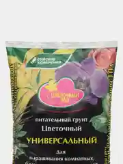 Торфогрунт "Цветочный рай", универсальный, 10 л "БХЗ"