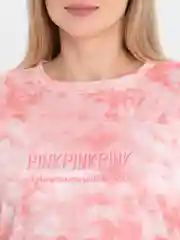 Карамельный футболка женская с надписью и принтом, свободная оверсайз