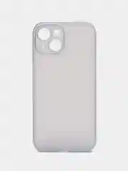 Голубой ультратонкий чехол для iPhone 15, хрупкий, тонкий