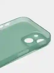 Зеленый ультратонкий чехол для iPhone 15, хрупкий, тонкий