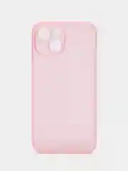 Красный ультратонкий чехол для iPhone 15, хрупкий, тонкий
