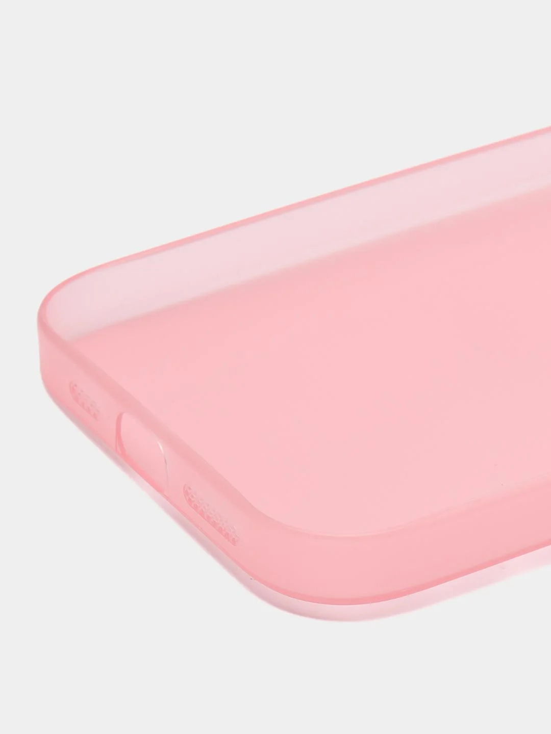 Красный ультратонкий чехол для iPhone 15, хрупкий, тонкий