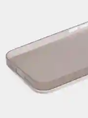 Серый ультратонкий чехол для iPhone 15, хрупкий, тонкий