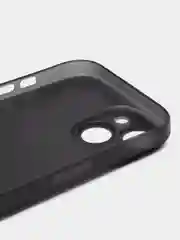 Тёмно-серый ультратонкий чехол для iPhone 15, хрупкий, тонкий