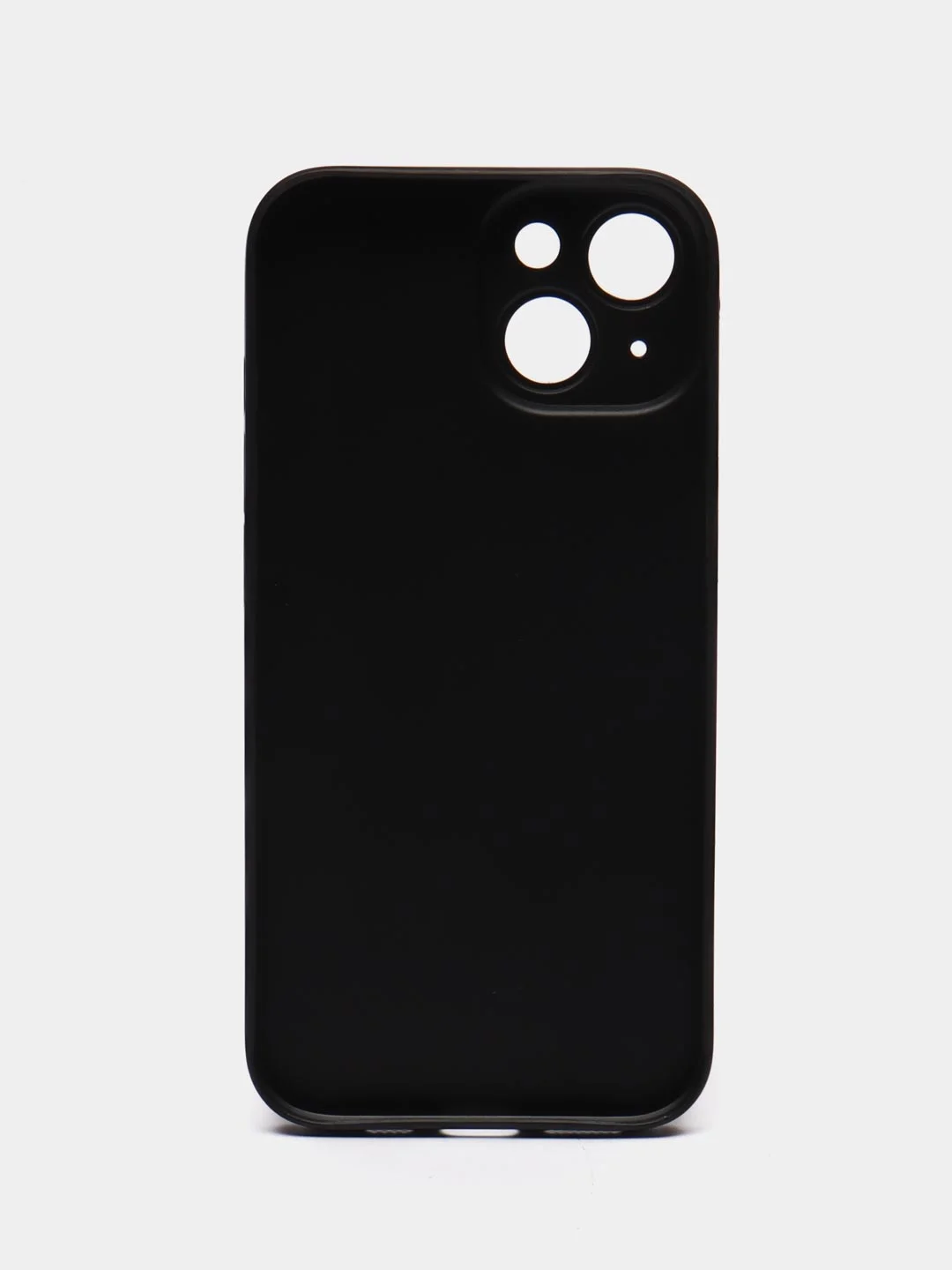Черный ультратонкий чехол для iPhone 15, хрупкий, тонкий