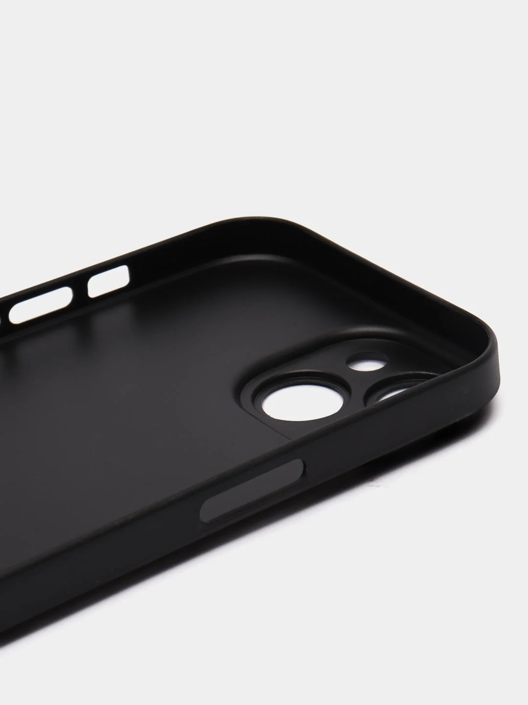 Черный ультратонкий чехол для iPhone 15, хрупкий, тонкий