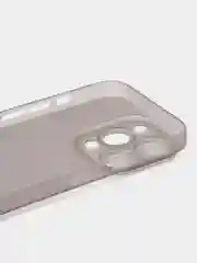 Серый ультратонкий чехол для iPhone 15 Pro, хрупкий тонкий