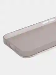 Серый ультратонкий чехол для iPhone 15 Pro, хрупкий тонкий