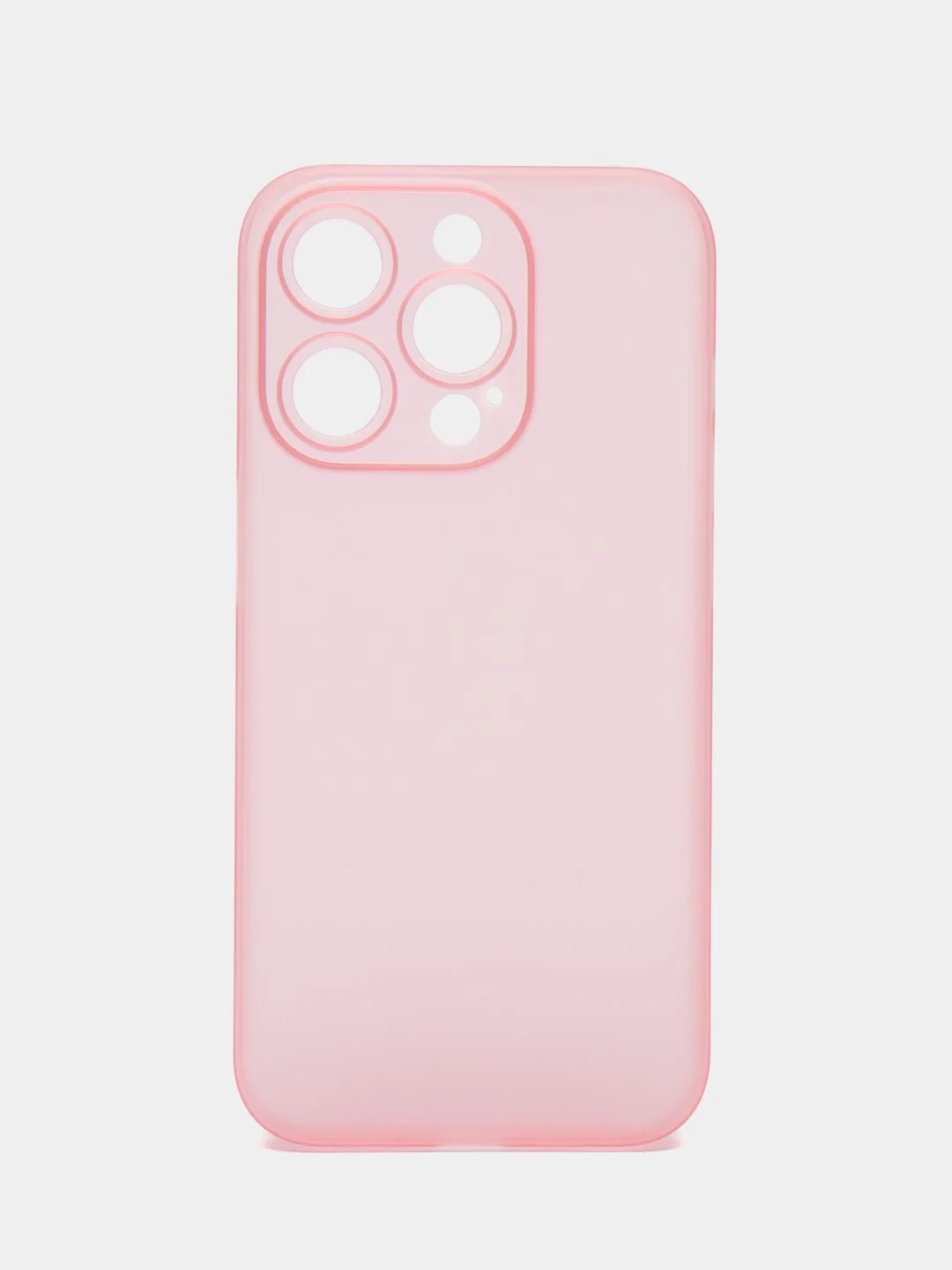 Красный ультратонкий чехол для iPhone 15 Pro, хрупкий тонкий