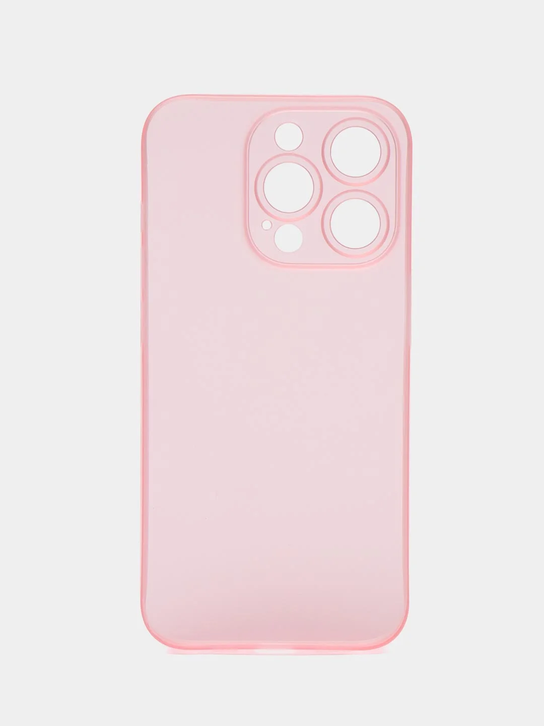 Красный ультратонкий чехол для iPhone 15 Pro, хрупкий тонкий